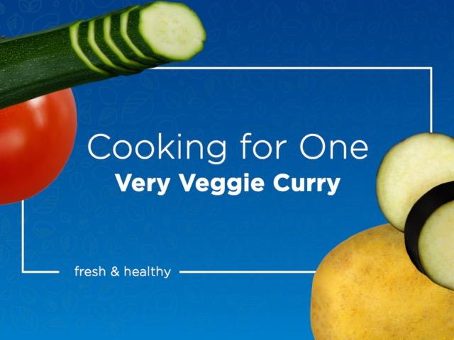 Veggie Curry - Cooking for one